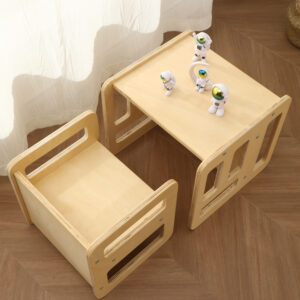 Montessori Weaning Table and Chair Set for Toddler