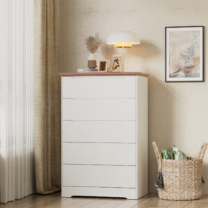 Modern 5 Drawers Dresser for Bedroom