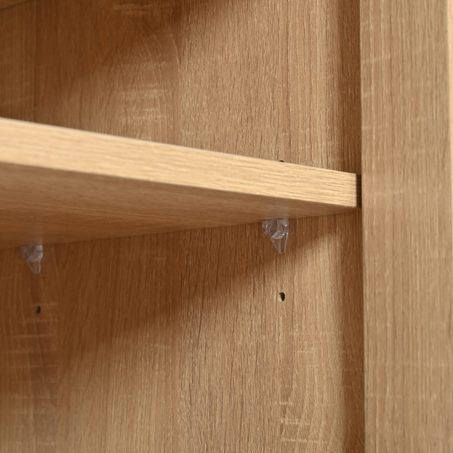 Rattan Shoe Cabinet with Adjustable Shelves - Image 4